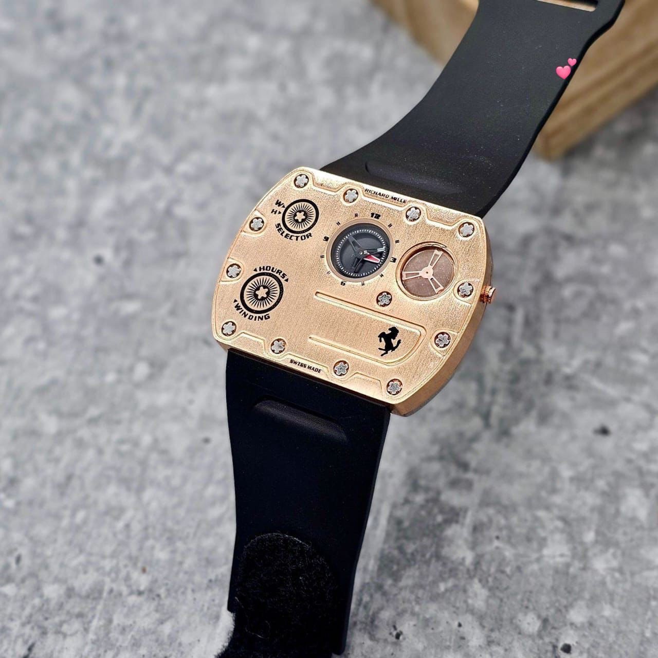 Richard Mille–Inspired Ferrari Edition Luxury Watch
