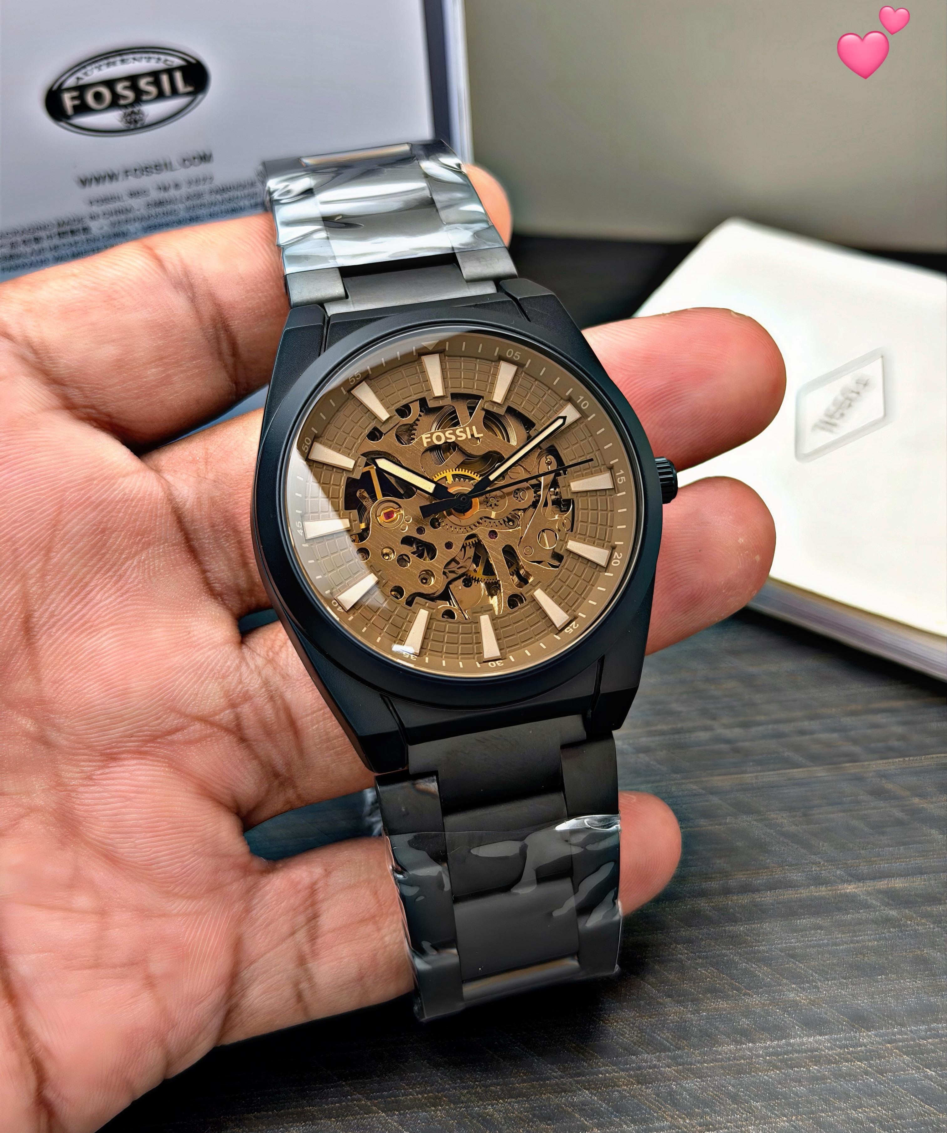Fossil Auto Matel (Flower dail)