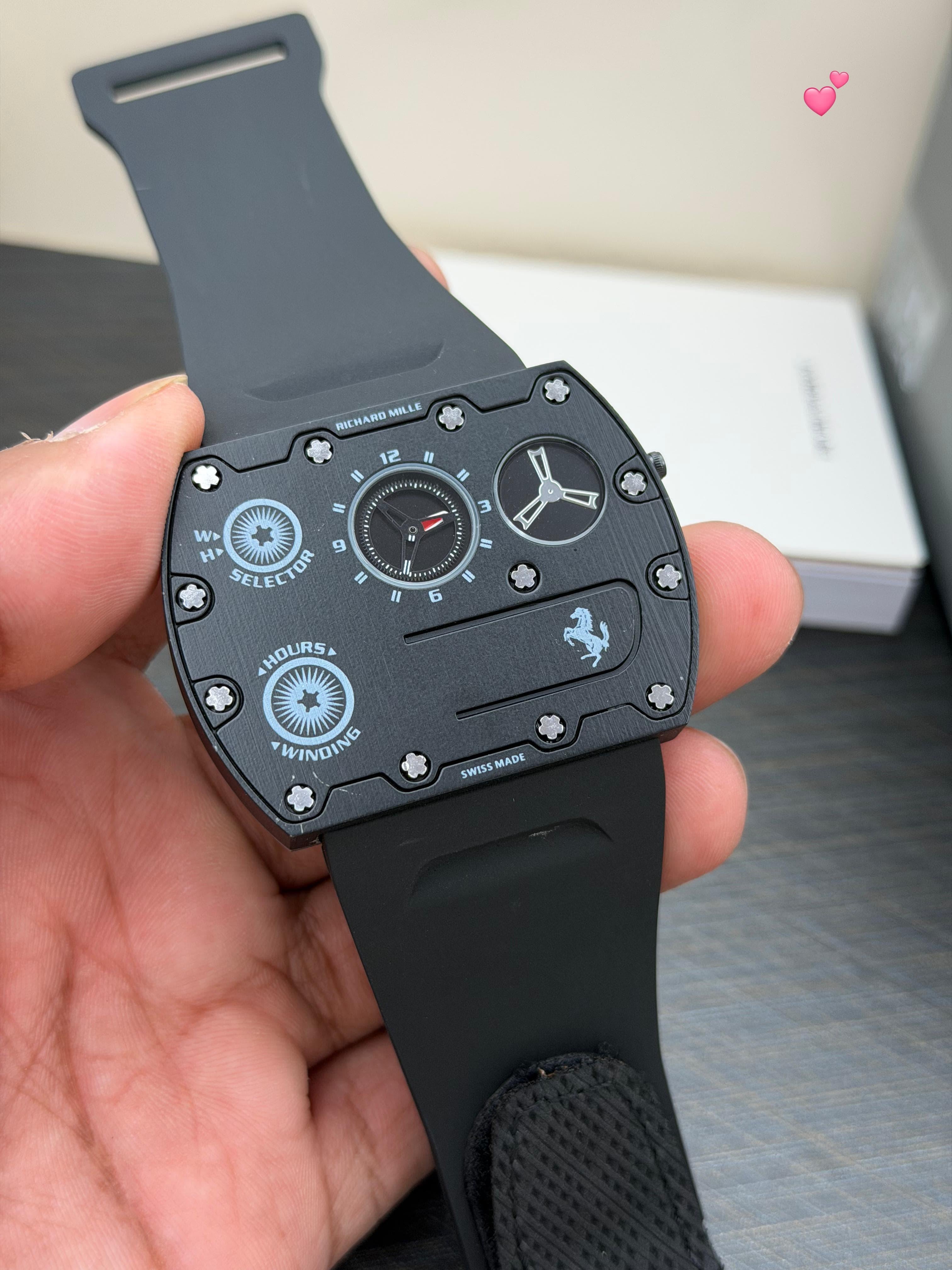 Richard Mille–Inspired Ferrari Edition Luxury Watch