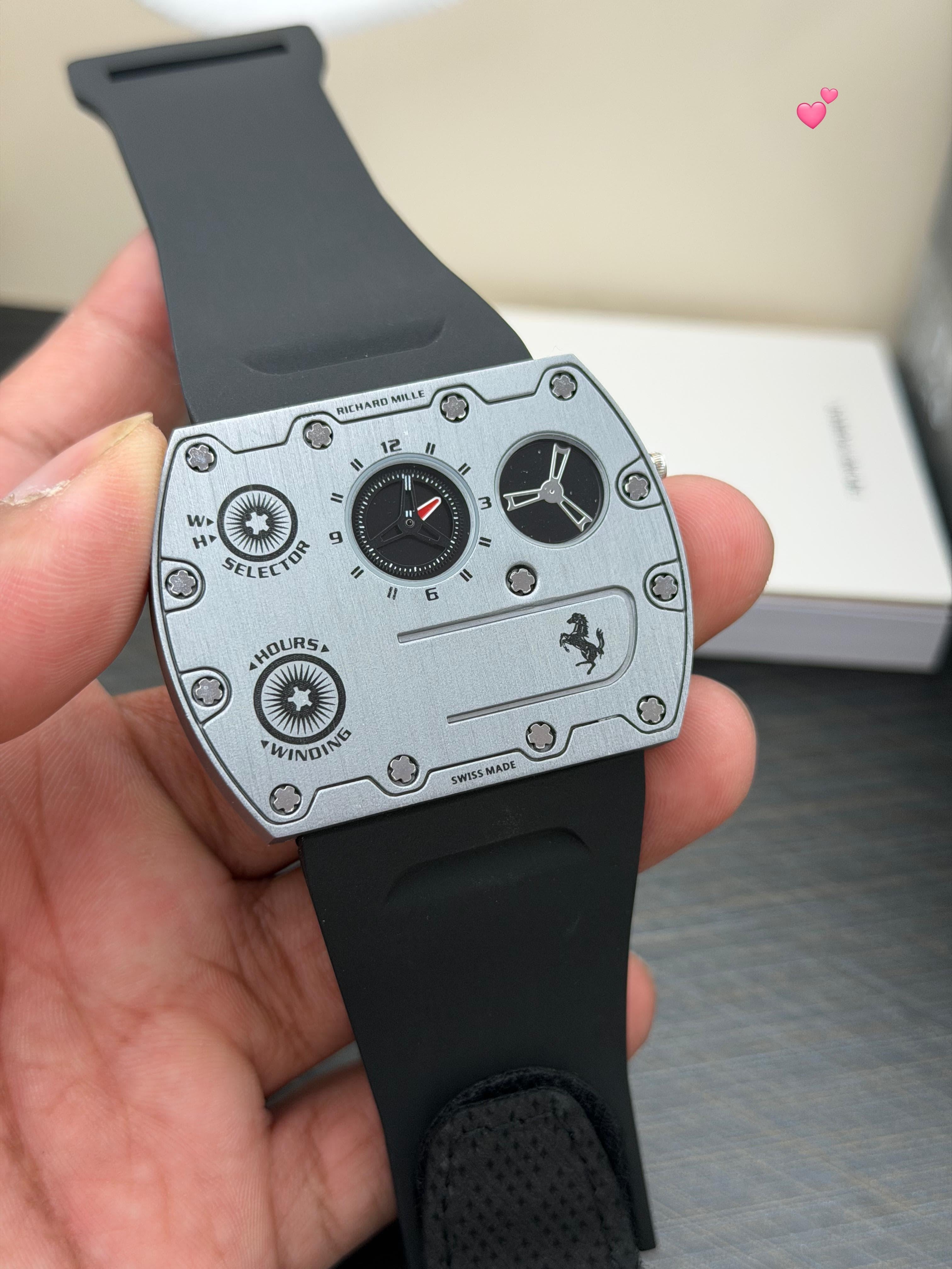 Richard Mille–Inspired Ferrari Edition Luxury Watch