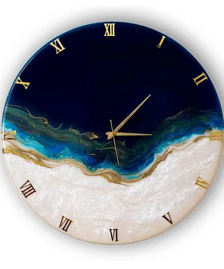 Wood clock